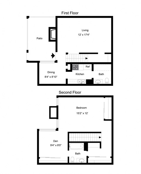 Davenport Apartments Floor Plan A13 Floor Plan A13 at Davenport Apartments in Dallas, TX